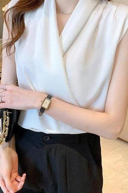 Aanya Bluse - Weiß