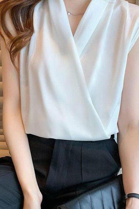 Aanya Bluse - Weiß