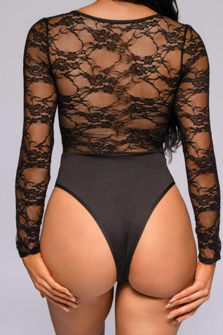 Angie Bodysuit - Schwarz