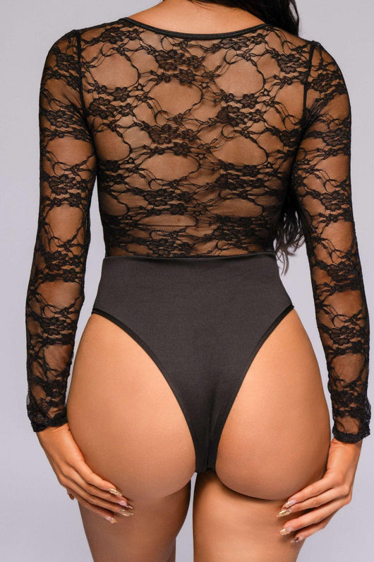 Angie Bodysuit - Schwarz