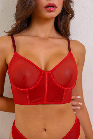 Darrell Lingerie Set - Rot