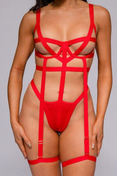 Sadie Bodysuit - Rot