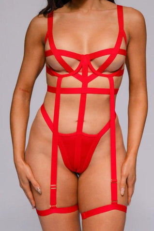 Sadie Bodysuit - Rot