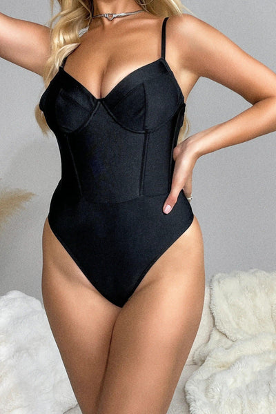 Susan Bodysuit - Schwarz